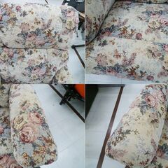 LAZBOY 1人掛けソファ ロッキングチェア 花柄 布製 リクライニング シングルソファ パーソナルチェア レイジーボーイ 苫小牧西店