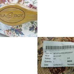 LAZBOY 1人掛けソファ ロッキングチェア 花柄 布製 リクライニング シングルソファ パーソナルチェア レイジーボーイ 苫小牧西店