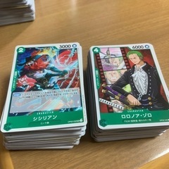 ワンピースカード　緑　202枚