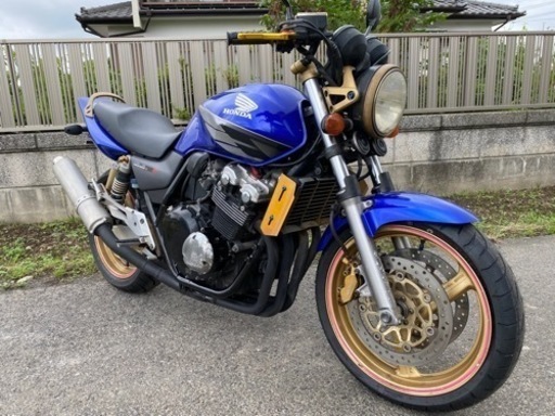 車検2年付CB400スーパーフォアVTEC.SPEC3☆前後タイヤ・ブレーキ・プラグなどなど新品交換！フロントフォークオーバーホールなど色々整備済みです☆
