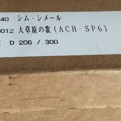 絵画 版画 大草原の歌 シム・シメール シムシメール シメール ライオン