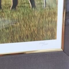 絵画 版画 大草原の歌 シム・シメール シムシメール シメール ライオン