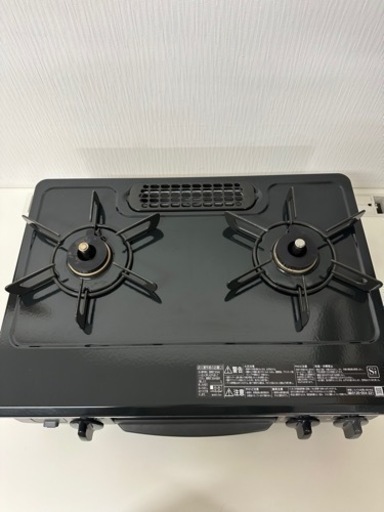引取】美品！リンナイ ガステーブルPT20N-BKL LP ガス 2022年製 - ガス 