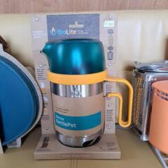 バイオライト　キャンプストーブ&ポット&グリルのセット