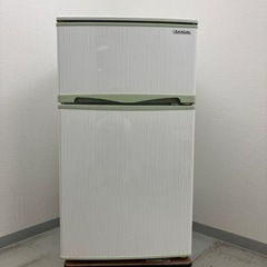 【中古品】Elabitax 冷凍冷蔵庫 2ドア 2017年製 E...