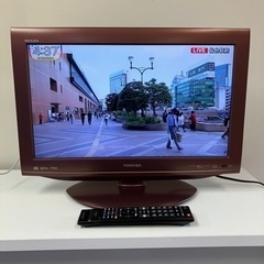【決まりました！】TOSHIBA 22型液晶テレビ リモコン付