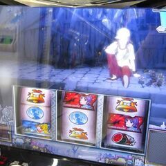 札幌市/清田区 現状品 スロット実機 Sammy サミー 物語シリーズ セカンドシーズン 6号機 AT機 家庭用電源 コインレス機