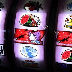 札幌市/清田区 現状品 スロット実機 Sammy サミー 物語シリーズ セカンドシーズン 6号機 AT機 家庭用電源 コインレス機