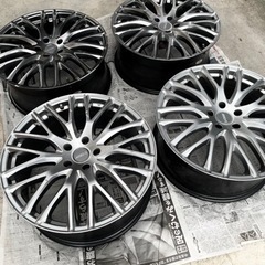 20インチ 8.5J ＋45 4本セット 中古 ハイグロス塗装 
