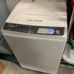 最終値下げ！SANYO 全自動電気洗濯機　ASW-70P1 中古品　