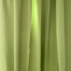 【決まりました】カーテン 100×230cm 4枚　グリーン
