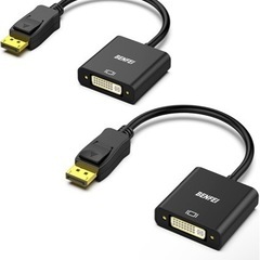 2個セット BENFEI  DisplayPort ディスプレイ...