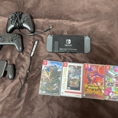 ニンテンドーSwitch カセット、ダウンロード版、コントローラーなど