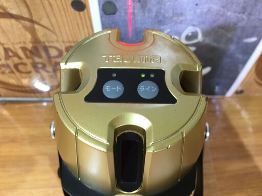 ( *´艸｀)★値下げしました★タジマ　ｚGT5Z-N1　墨出し機　中古品　赤レーザー　受光器/ケース付き　【ハンズクラフト宜野湾店】 艸｀)☆値下げしました☆タジマ zGT5Z-N1 墨出し機 中古品 赤レーザー
