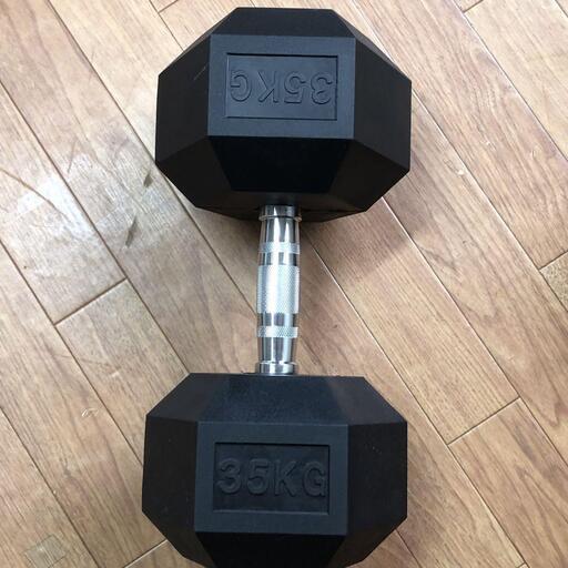 MBCPOWER ラバーヘックスダンベル 35kg(ペア) | vaisand.com