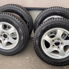 パジェロミニのホイール付きほぼ新品タイヤ第二弾