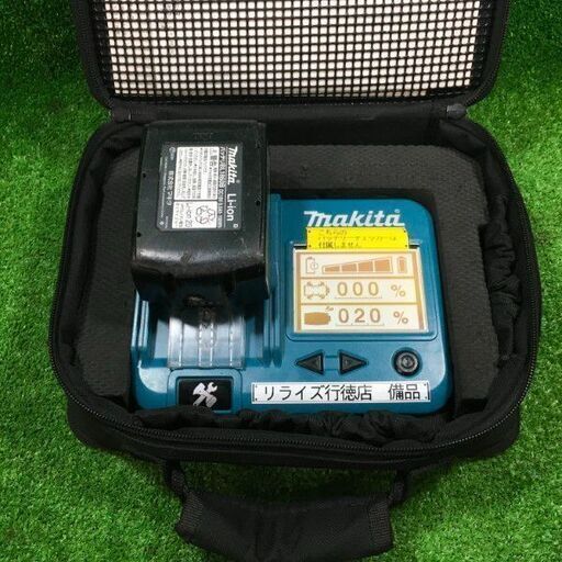 マキタ BL1860B バッテリー 18V 充電回数22回 ※過負荷が20％かかって