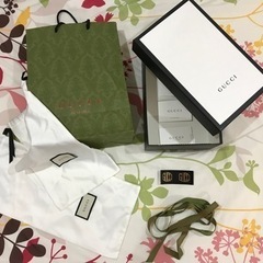 GUCCI boxes and bags