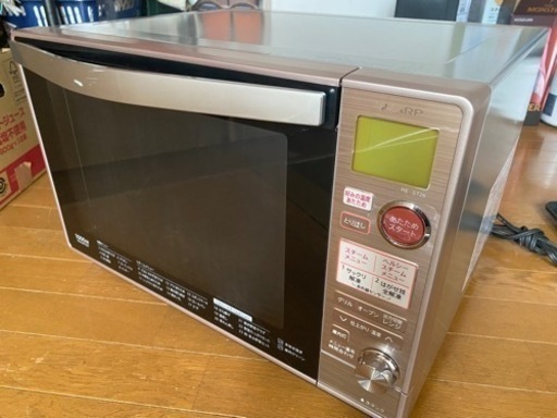 2012年製 シャープ SHARP RE-ST26-S [スチームオーブンレンジ（26L） ロゼシルバー](0607c)