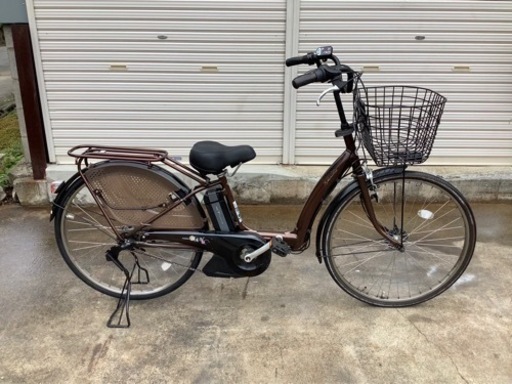 100 ブリヂストン新機種電動アシスト自転車BEUTE26インチブラウンアルミボディー