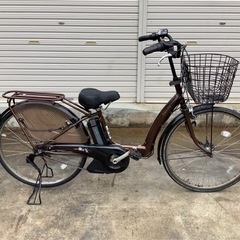100 ブリヂストン新機種電動アシスト自転車BEUTE26インチブラウン
