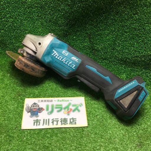 マキタ GA408DZ 充電式ディスクグラインダ 本体のみ【市川行徳店】【店頭取引限定】【中古】管理番号：ITERLV3D4JIS