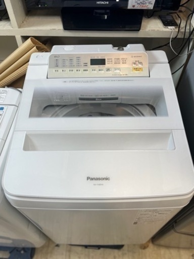 超高品質で人気の 【送料無料】Panasonic 8.0kg 全自動洗濯機 2018年製 洗濯機