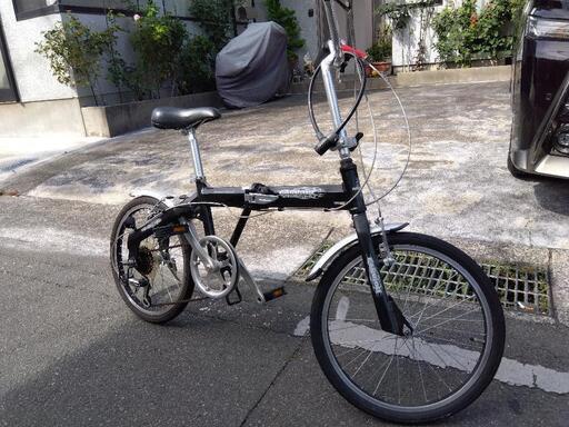 折り畳み自転車　サカモトテクノ　カリブーライト　6段