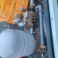 土日引き渡し限定価格。井戸ポンプ