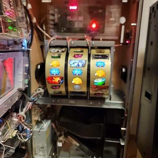 OIZUMI 】オーバーロード パチスロ実機 スロット台 家庭用電源