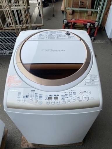 福岡市内配送設置無料　TOSHIBA(東芝) AW-70VME1 7キロ　乾燥4キロ