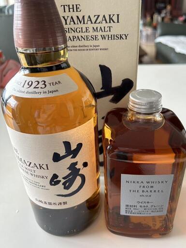 山崎andニッカバレル　 値下げ不可
