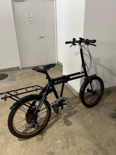 黒色HUMMER✨️折りたたむことができる自転車~
