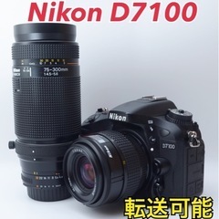 ★Nikon D7100★スマホ転送●高性能・高機能●Wズームレ...