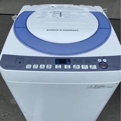 北九州市内配送無料　保証付き　洗濯機 シャープ 7.0kg 送風...