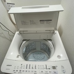 日立洗濯機　洗剤自動投入　ビートウォッシュBW-X100F 