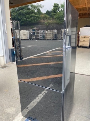 AZUMA 冷蔵庫　2019年製MR-GL170 BLACK 福岡市内配送無料 170L 2ドア冷蔵庫 アズマ MR-GL170 2019年製