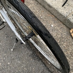 💯💯　クロスバイク　ＷＥＥＤＥＮＤＢＩＫＥ　フレーム　アルミ　２４インチ　7変速　シマノ　美品　配達可能