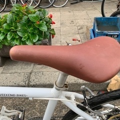 💯💯　クロスバイク　ＷＥＥＤＥＮＤＢＩＫＥ　フレーム　アルミ　２４インチ　7変速　シマノ　美品　配達可能