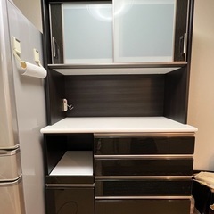 ニトリ 食器棚 カップボード ポスティア幅120