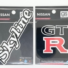 ⭐️ステッカー2枚セット⭐️NISSAN GT-R(KPGC110)