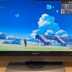 テレビ SHARP AQUOS Blu-rayディスクレコーダー内蔵