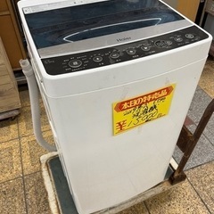洗濯機　ハイアール　2019年式