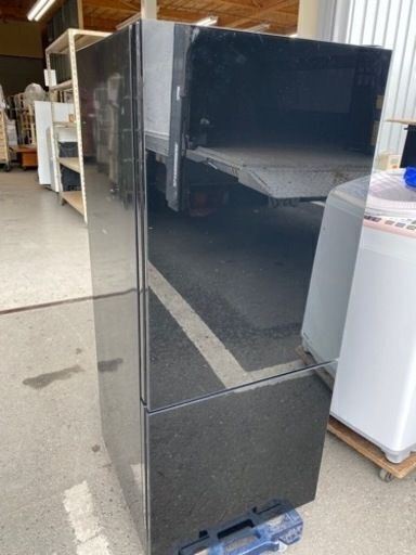 (購入者決めました)配送可能　170L 2ドア冷蔵庫 アズマ MR-GL170 2019年製 ブラック 一人暮らし 単身用 高年式 おまかせセレクト