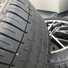 売約済　タイヤまだまだ使用可。　値下済　レクサス純正オプションGS-F風ホイール　商品説明必ず読んで下さい。