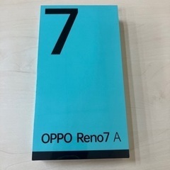 OPPO Reno7A  新品未使用　フィルム付き