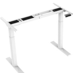 FLEXISPOT(SANODESK) EJ2 白 電動昇降デスク 脚のみ