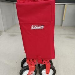 Coleman アウトドアワゴン メッシュ ＋ アウトドアワゴンウッドロールテーブル