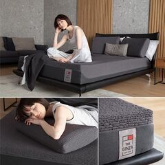 寝心地調整 マットレス ”腰ラク” THE GINZA5層マットレス◆新品同様 GOKUMIN ゴクミン49,800円