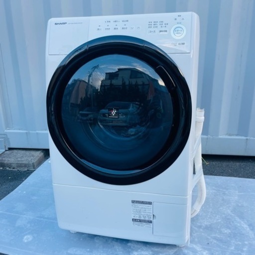 格安美品✨【2020年製】SHARP ドラム式洗濯機　一人暮らし　配達⭕️